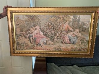 Antique picture Romeo and Juliet