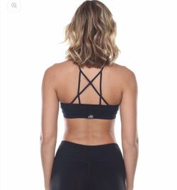 Alo Yoga Goddess Sports Bra Black Sz. M