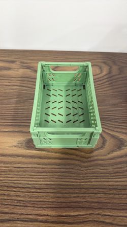 Small Pastel Plastic Storage Baskets