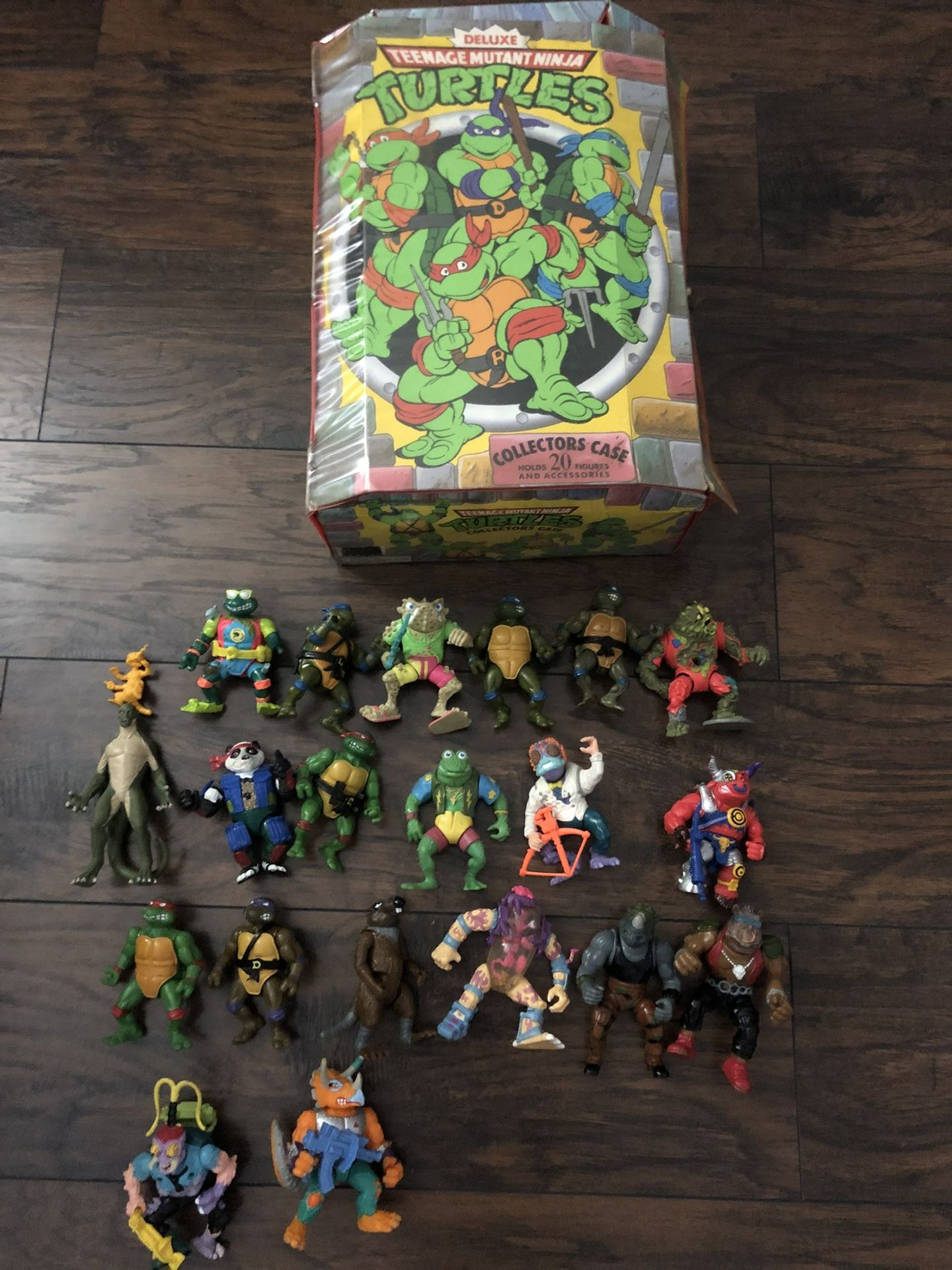 TMNT Teenage Mutant Ninja Turtles Action Figures Vintage Collection