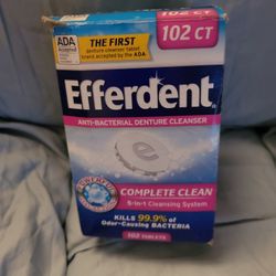 Efferdent For Dentures 