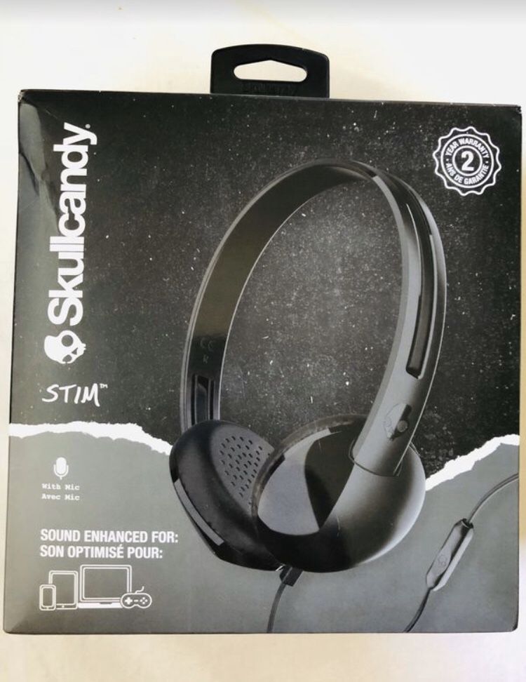 Skullcandy Stim On-Ear Headphones with Built-In Microphone