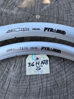 AZONIC Double  wall PYRAMID 26” 36 Holes RIMS