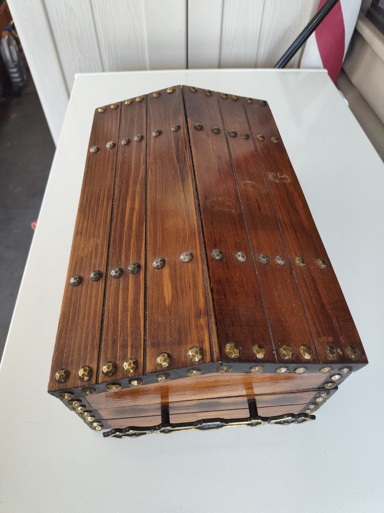 Homemade Wood Jewelry Box