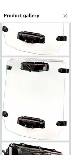 RZ1 Vented Windshield 