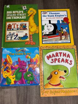 4 vintage pbs kids books for $10