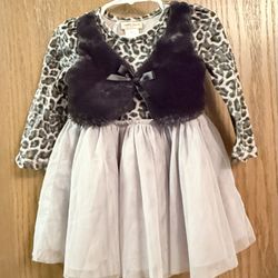 Cute Little Girls 3T Dress(toulle Skirt)