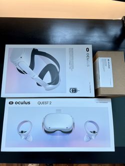 Oculus Quest 2 64GB Bundle w/ Elite Strap + Fit Pack (Open Box w