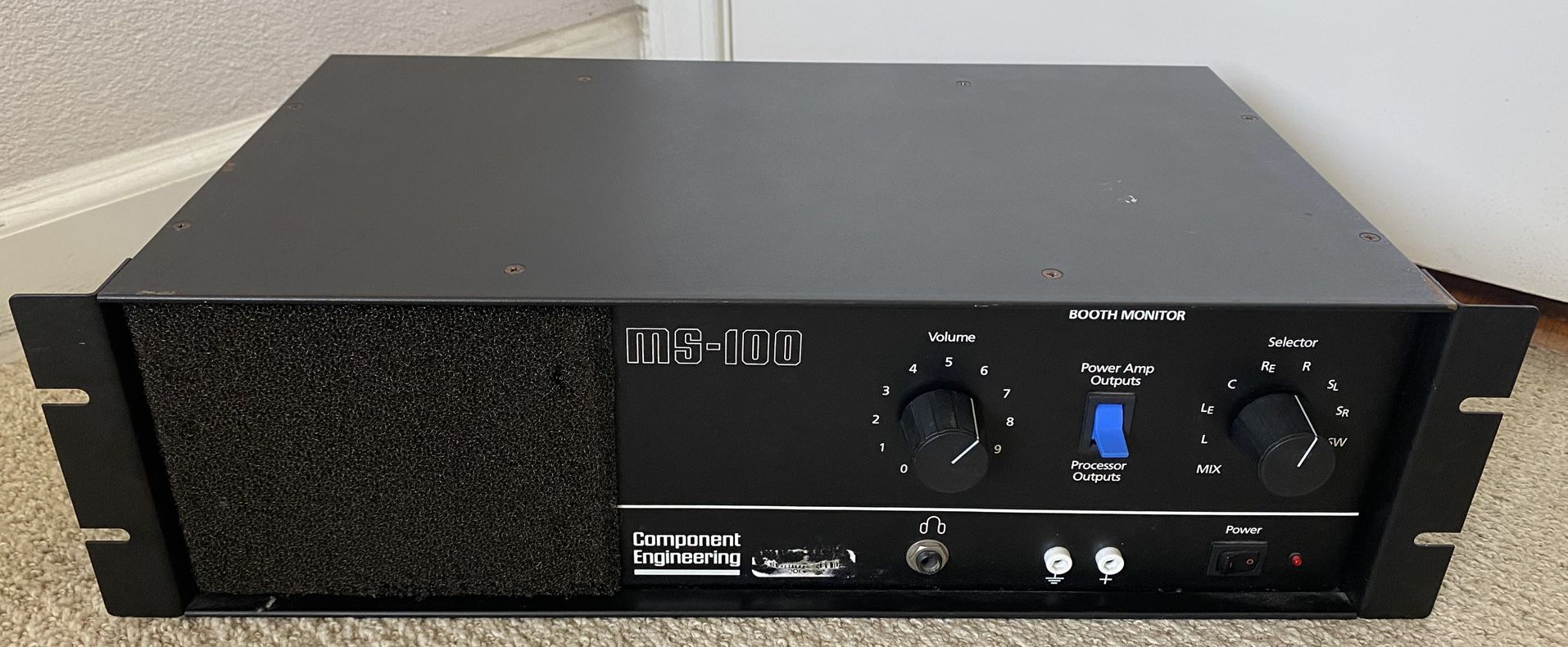 Component Engineering Booth Monitor Amplifier - Model MS-100