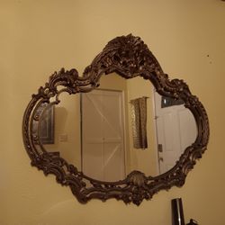 Gorgeous Large Antique French Rococo Mirror