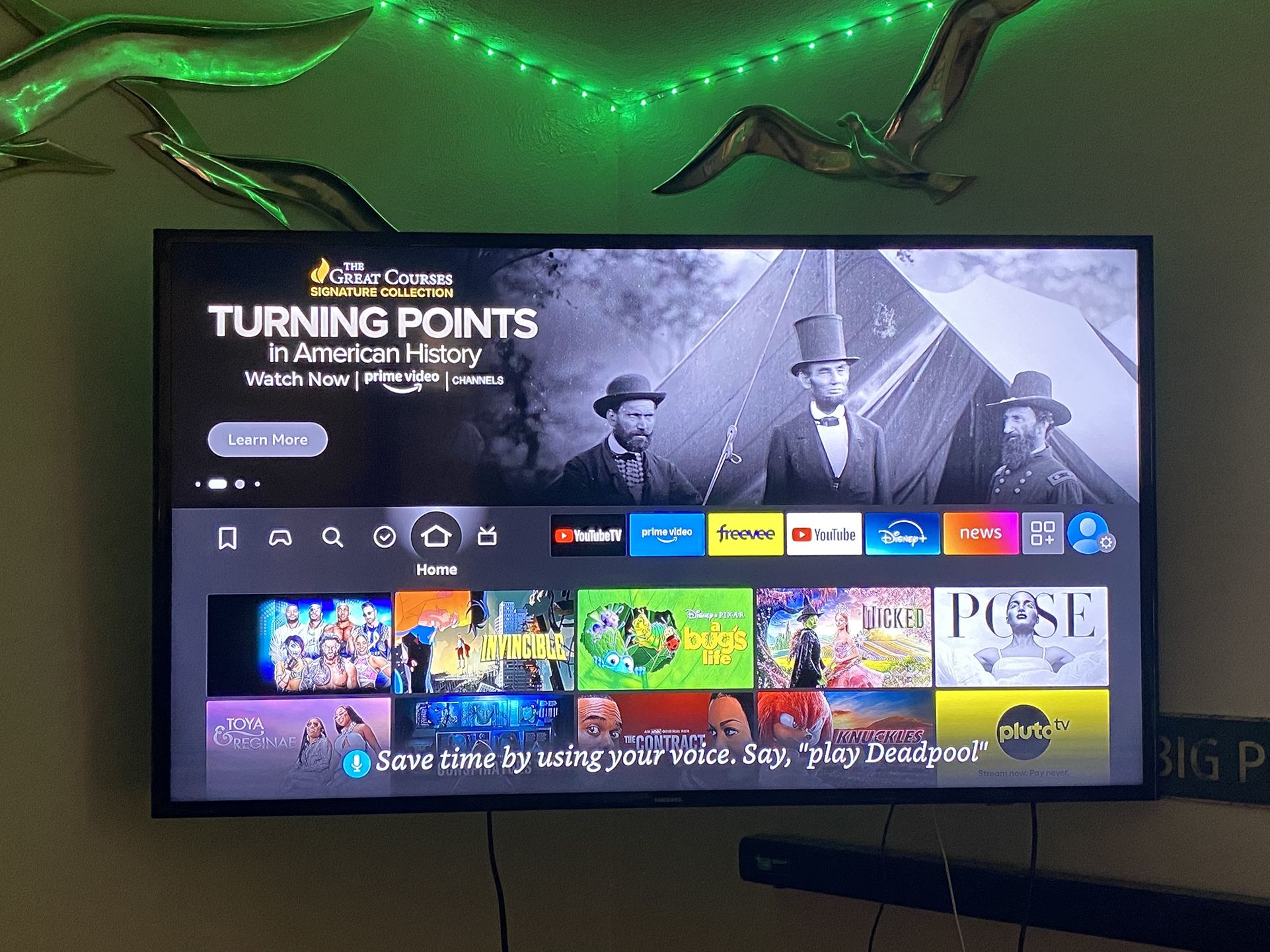 Samsung 55 Inch TV + Remote | Works Perfectly