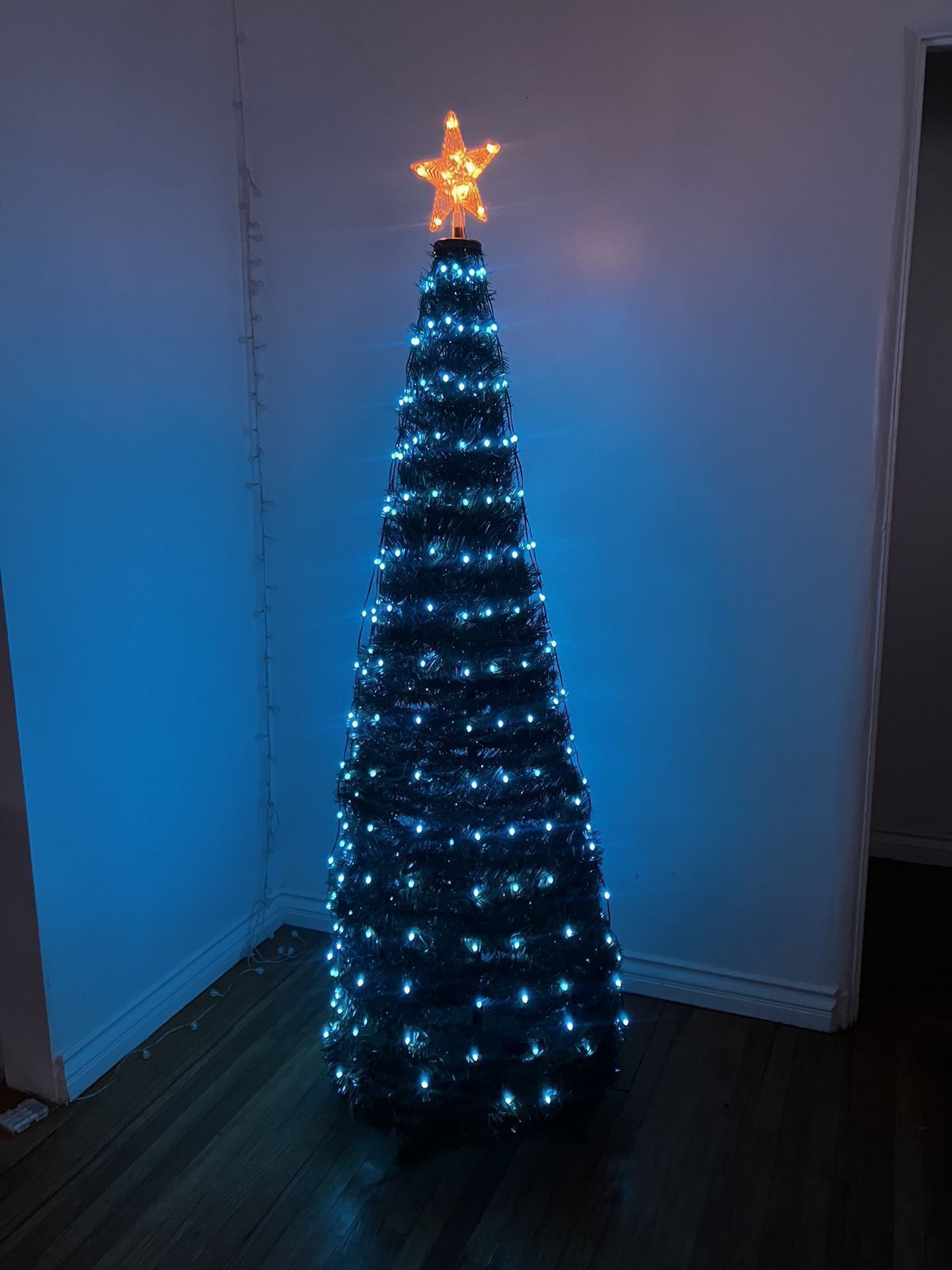 Sale Pop Up Christmas Tree With Lights 6.5 Ft.