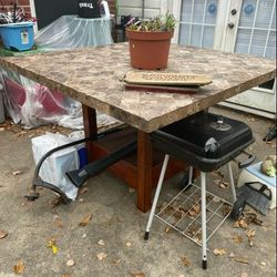 Heavy Marble Top Table