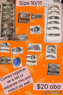 Rings for woman size 10/11