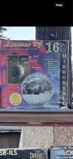American DJ 16in disco ball
