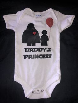 Baby onesie customized-StarWars