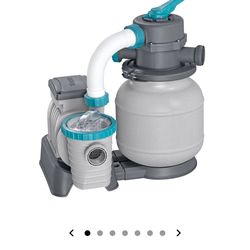 Bestway sand filter and pump. 1,600 gal/hr #58498E