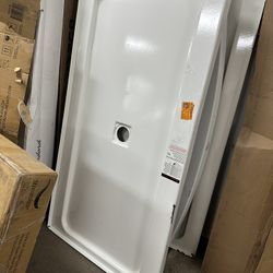 Aloha ShowerCast 60 in. L x 32 in. W Center Shower Pan Base