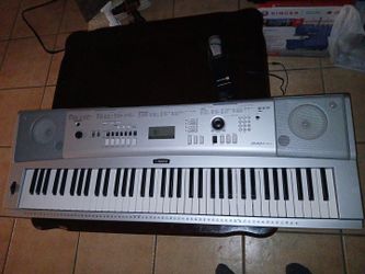 Yamaha Piano With Foot Pedal And Charger
