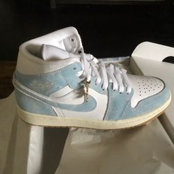 New Women’s Air Jordan 1 Mid size 8.5 (size 8 available also)