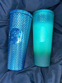 2 cooffe Starbucks coffee tumblers,