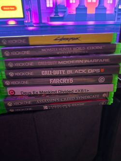 Xbox One Game Bundle – 8 Games