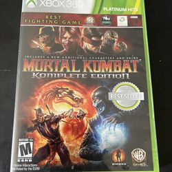 $16 Mortal Kombat Komplete Edition Platinum Hits Xbox 360