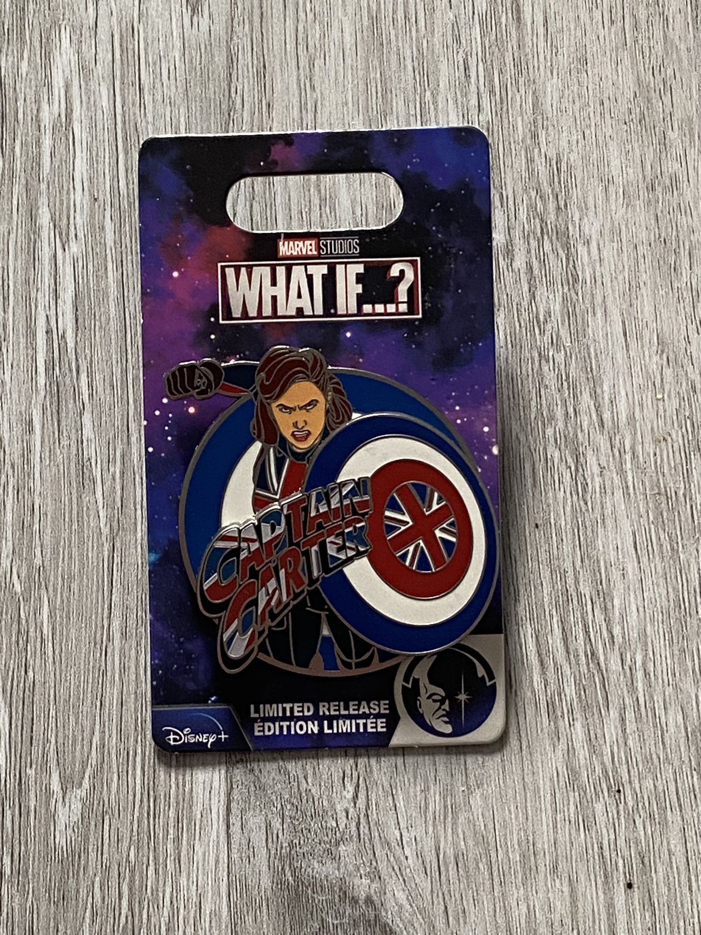 New Disney Parks Marvel - What If Captain Carter... Pin 2021 Limited Release