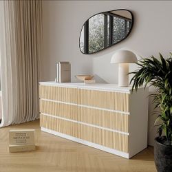 Artvoom overlay wooden slats panels for decorating dresser