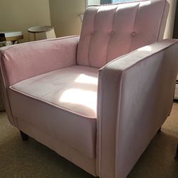 2 Pink Velvet Chair