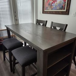 Grey Dining Table 399 OBO