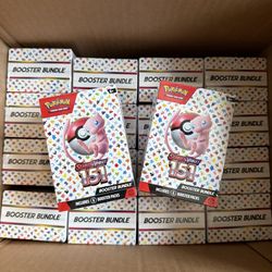 Pokemon 151 Booster Bundles 