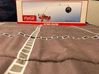 Coca-Cola airplane mobile