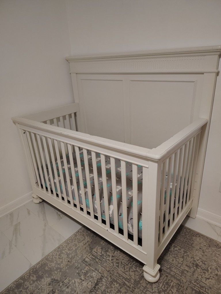 Baby Crib And Mattress