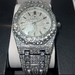 AP (ROYAL OAK) Moissanite Diamond Watch