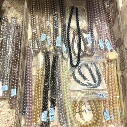 31 Faux Pearl Necklaces New!