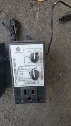 TITAN CONTROLS MERCURY 4 MULTI-FUNCTION FAN SPEED CONTROLLER