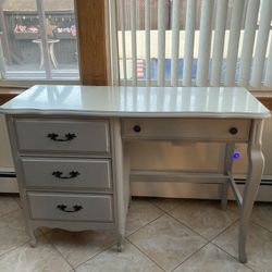 Gray Wood desk