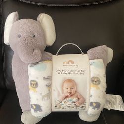 Baby Blanket & Plush toy 