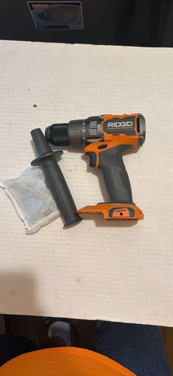 Brand New Ridgid Brushless 1/2” Hammer Drill Driver.   110 Firm on Price.    110 Firme en Precio.