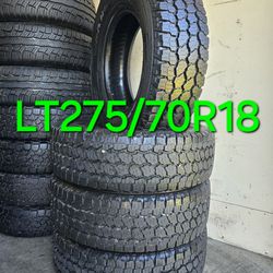 275/70/18 Heavy Duty Truck Tires Goodyear Wrangler Adventure A/T