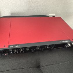 Sale Focusrite Scarlett 18i20 8 Chanel’s Good Condition All Chanel’s Works No Problems 