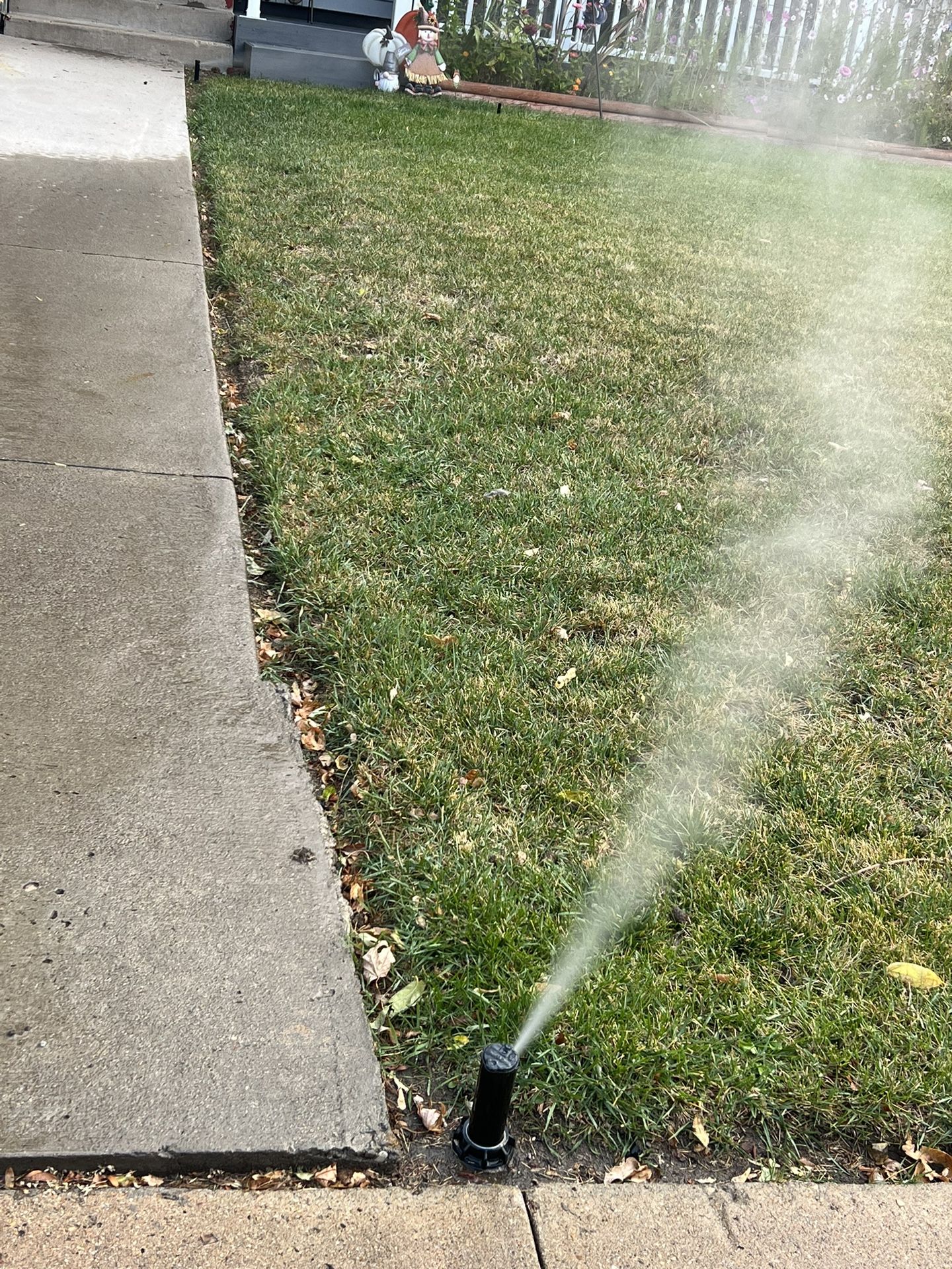 Sprinklers Blow Out 💨🌬️❄️🍂🍁