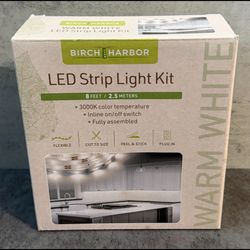 birchlighting 318320 Warm White LED Strip Light Kit