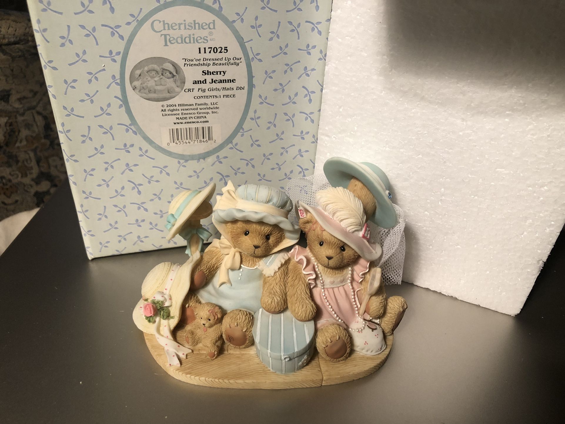 Cherished Teddies “You’ve Dressed Up Our Friendship Beautifully”