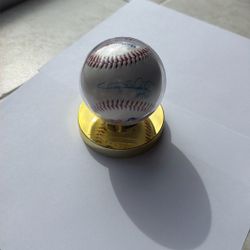 Gary Sheffield Signed Baseball 