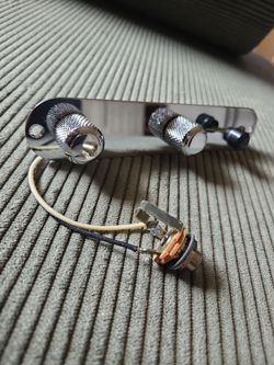 Telecaster Wiring Harness with Control Plate