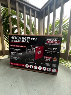 Lincoln 180i MP Weld-Pak | MIG, Stick, Flux, TIG