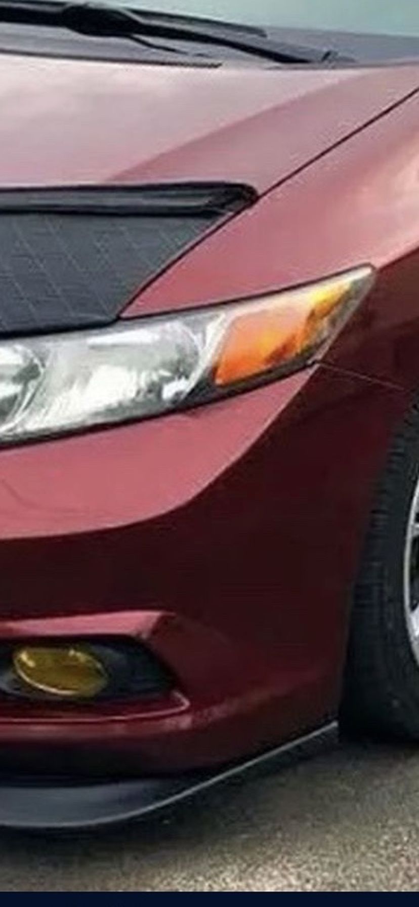 Honda Civic 12-14 Cobra Hood Mask