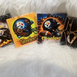 Custom Steelers Coasters 